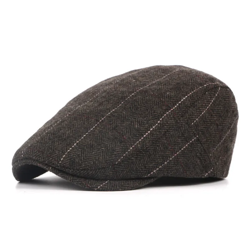 Classic French Brown Beret Cap for men The Tie Hub