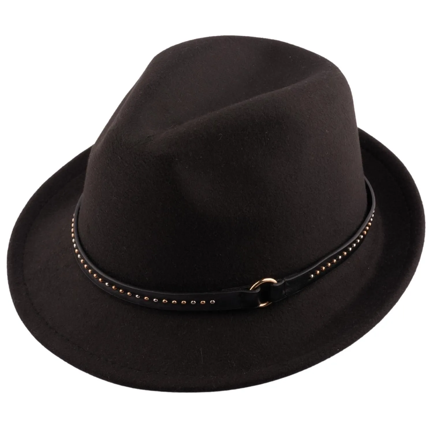 Vintage Solid Black Fedora Hat for men The Tie Hub