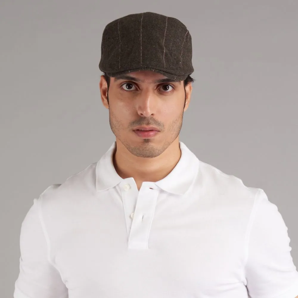 Classic French Brown Beret Cap for men The Tie Hub