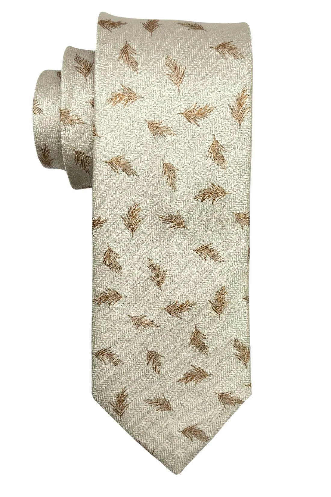 cream neck tie